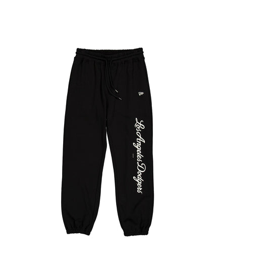 Los Angeles Dodgers Relaxed Black Fleece Pants - New Era Cap