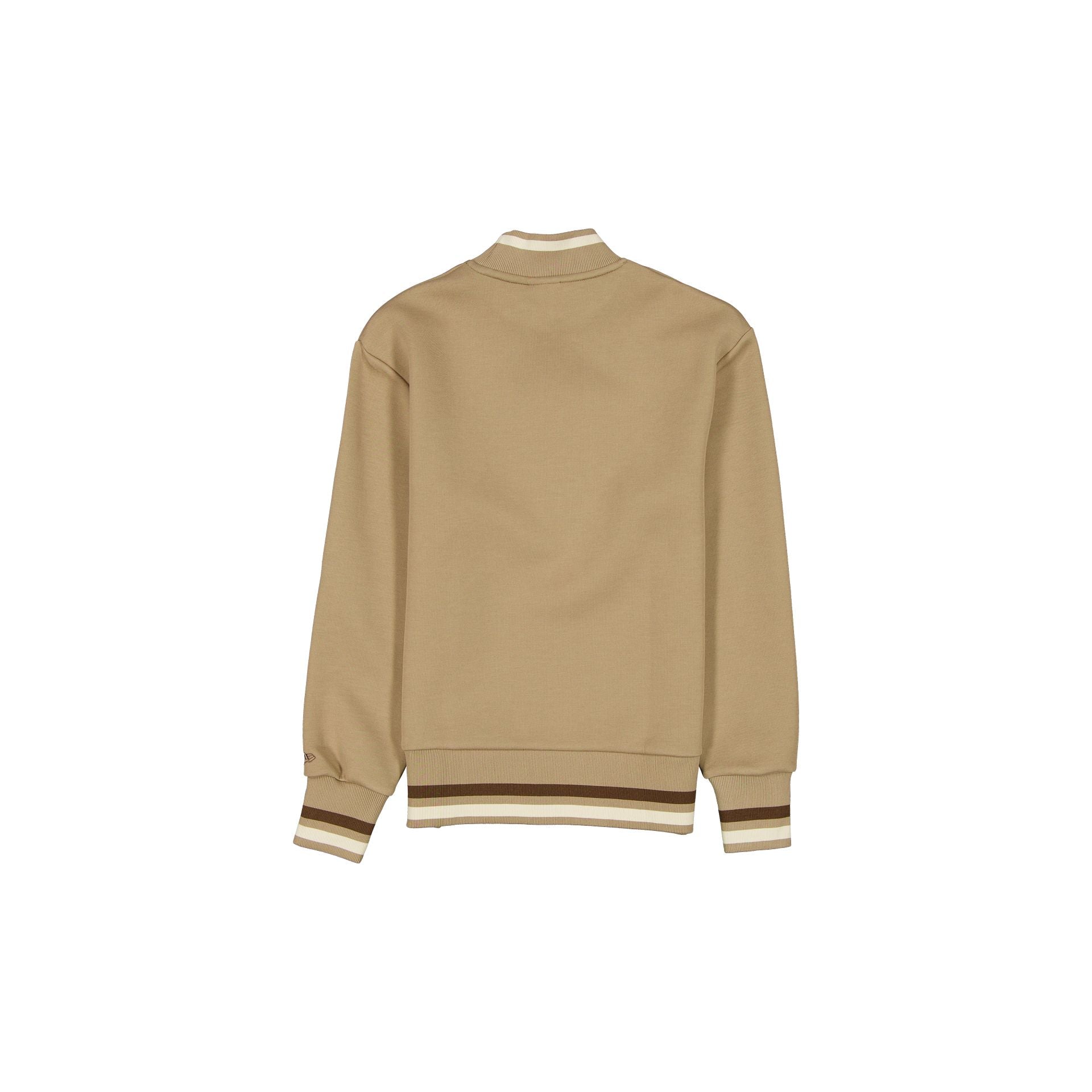 New Era Cap Tech Sweat Beige Mockneck