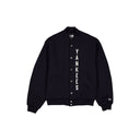 Tech Sweat Navy Varsity Jacket