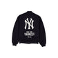 New York Yankees Tech Sweat Navy Varsity Jacket