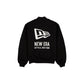 New Era Cap Tech Sweat Black Varsity Jacket