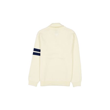 New Era Cap White Shawl Sweater