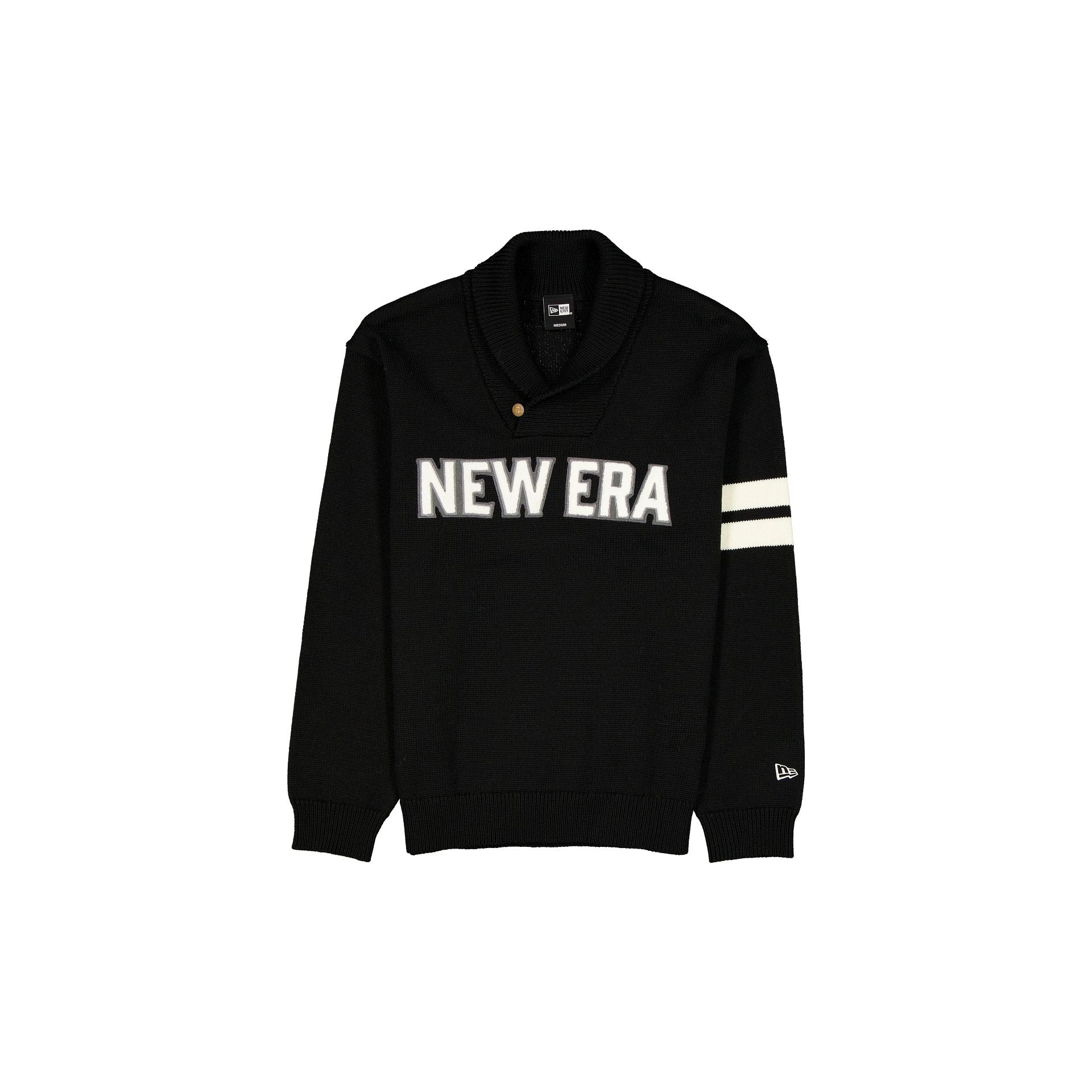 New Era Cap Navy Shawl Sweater