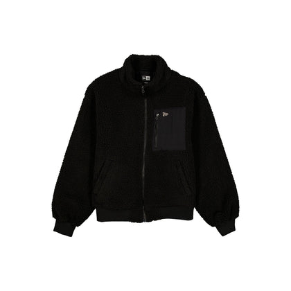New Era Cap Black Boa Jacket
