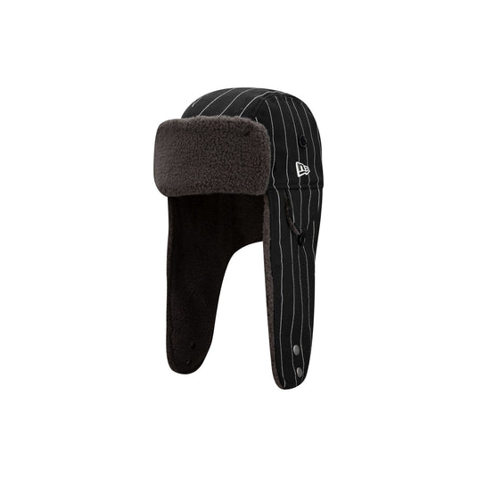 New Era Cap Black Stripe Fashion Trapper Hat - New Era Cap