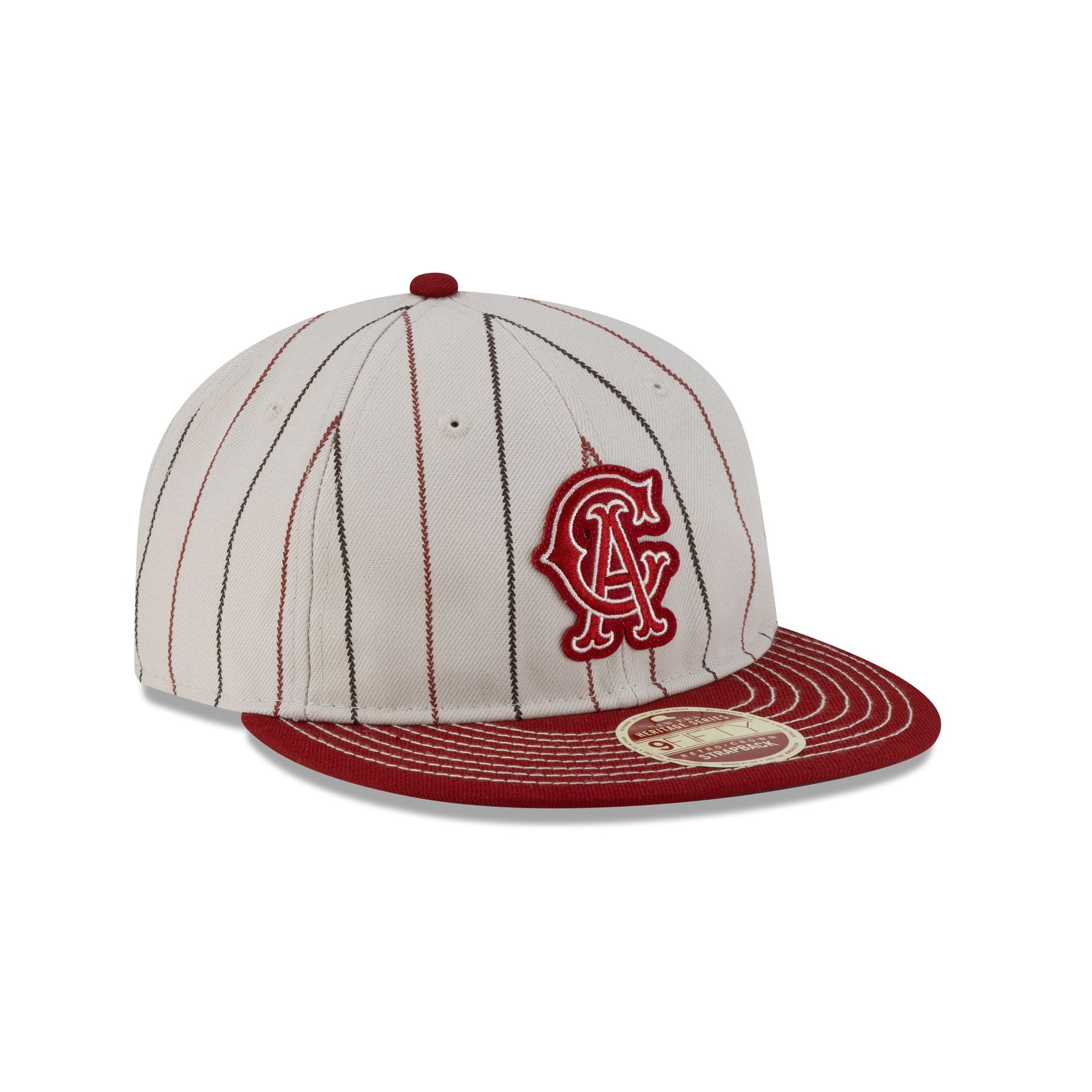 Los Angeles Angels Heritage Classic Red Retro Crown 9FIFTY Adjustable Hat
