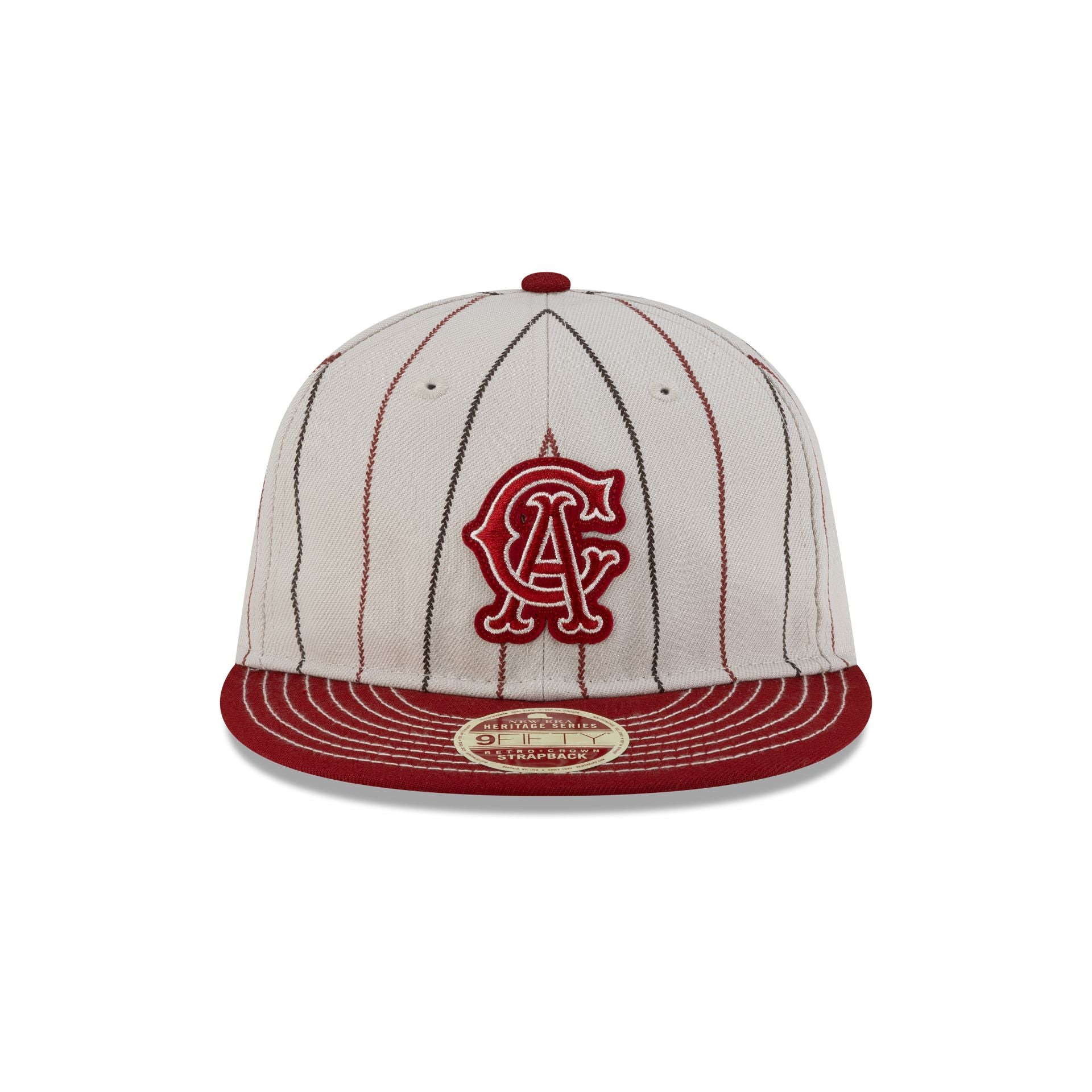 Los Angeles Angels Heritage Classic Red Retro Crown 9FIFTY Adjustable Hat
