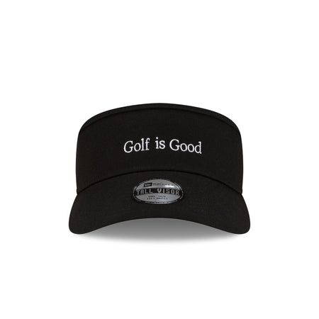 New Era Cap Golf is Good Black Visor Hat