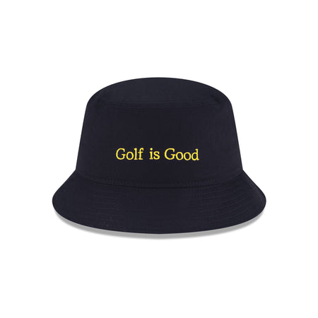New Era Cap Golf is Good Navy Bucket Hat