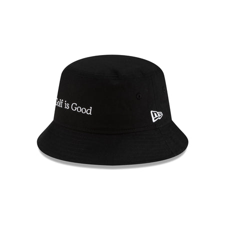 New Era Cap Golf is Good Black Bucket Hat