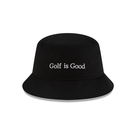 New Era Cap Golf is Good Black Bucket Hat