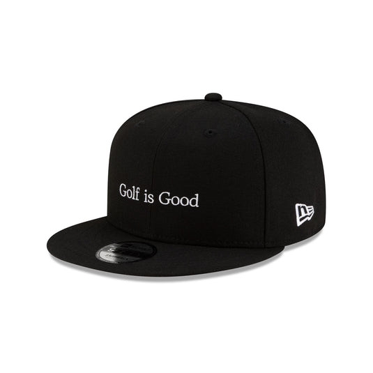New Era Cap Golf is Good Black 9FIFTY Snapback Hat - New Era Cap