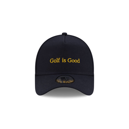 New Era Cap Golf is Good Navy 9FORTY A-Frame Snapback Hat