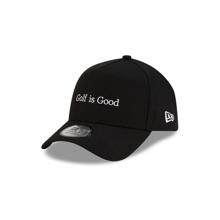 New Era Cap Golf is Good Black 9FORTY A-Frame Snapback Hat
