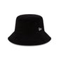 New Era Cap Black Corduroy Bucket Hat
