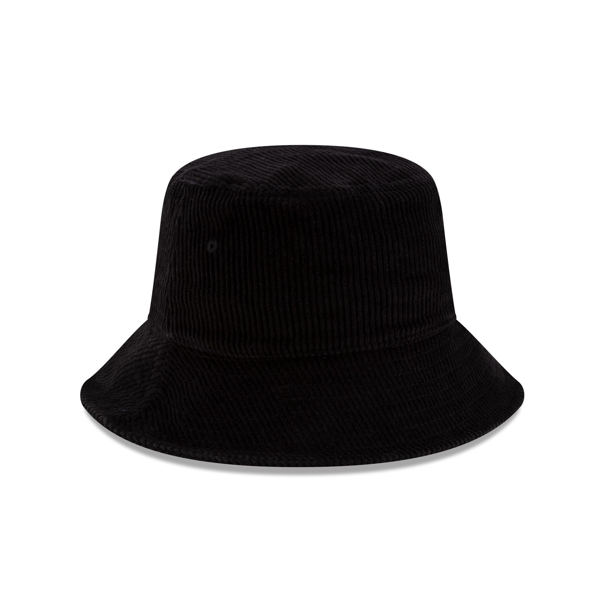 New Era Cap Black Corduroy Bucket Hat