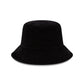 New Era Cap Black Corduroy Bucket Hat