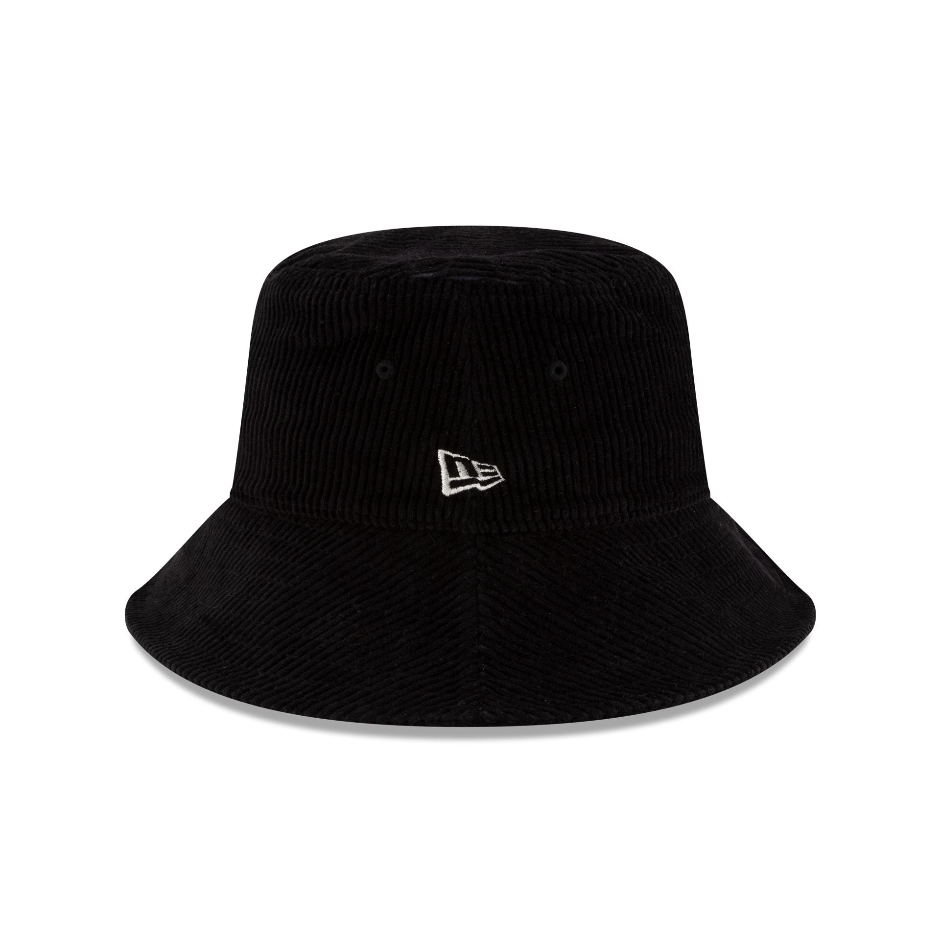 New Era Cap Black Corduroy Bucket Hat