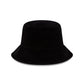 New Era Cap Black Corduroy Bucket Hat