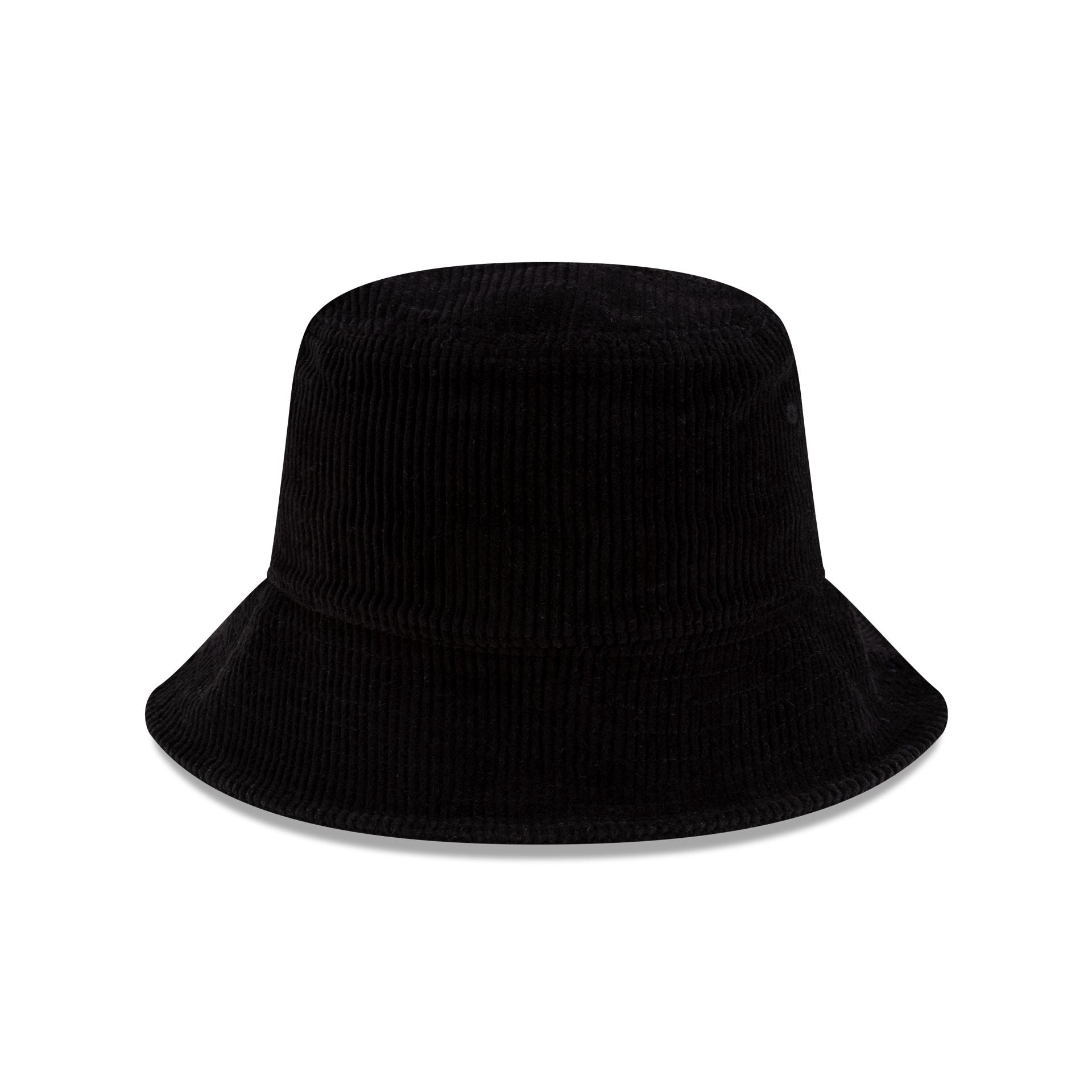 New Era Cap Black Corduroy Bucket Hat