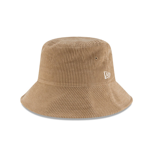 New Era Cap Beige Corduroy Bucket Hat - New Era Cap