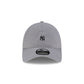 New York Yankees Mini Logo Gray 9TWENTY Adjustable Hat