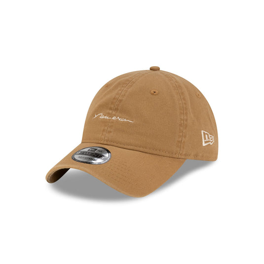New Era Cap Handwritten Brown 9TWENTY Adjustable Hat - New Era Cap