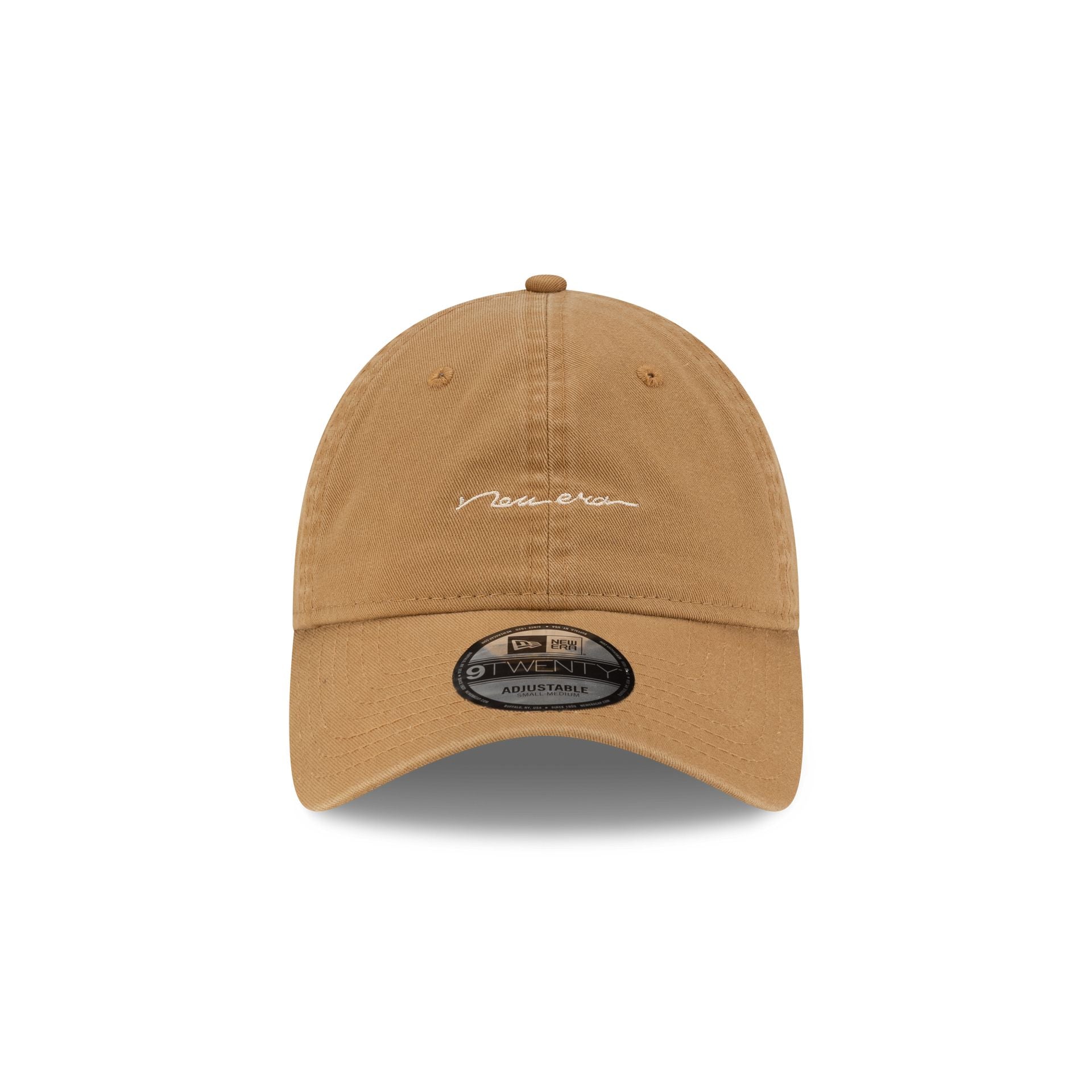 New Era Cap Handwritten Brown 9TWENTY Adjustable Hat
