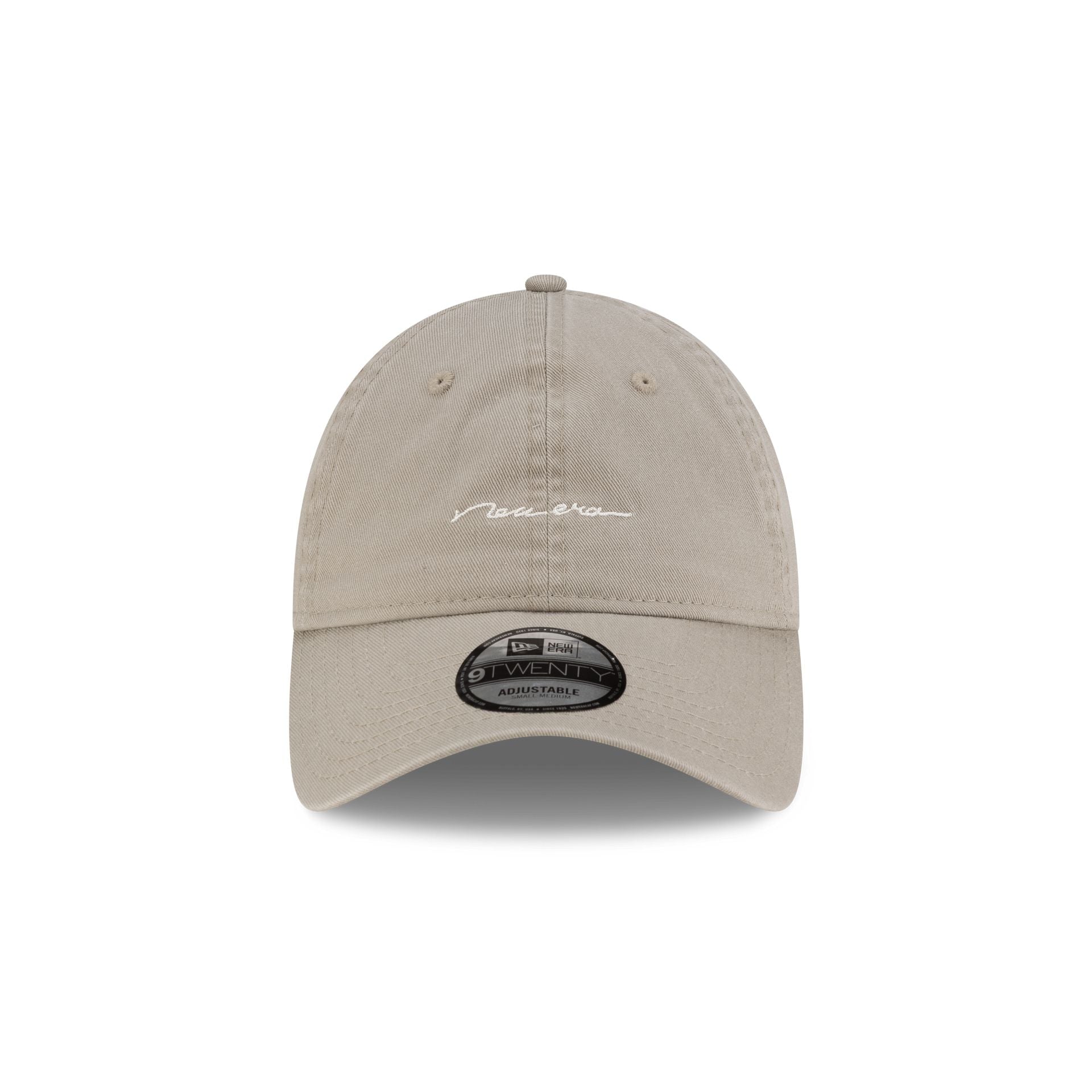 New Era Cap Handwritten Tan 9TWENTY Adjustable Hat