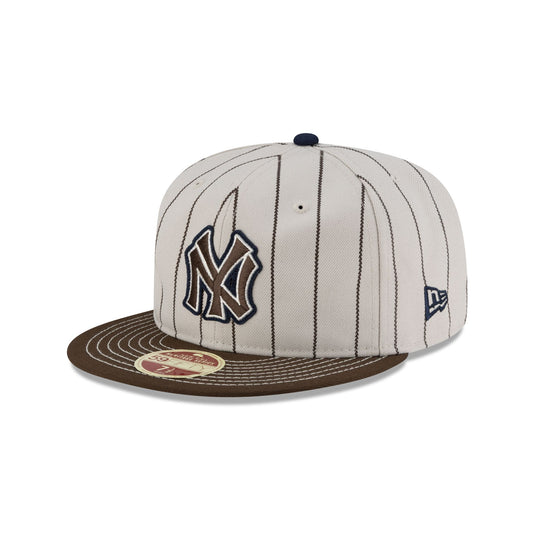 New York Yankees Heritage Classic Walnut 59FIFTY Fitted Hat - New Era Cap