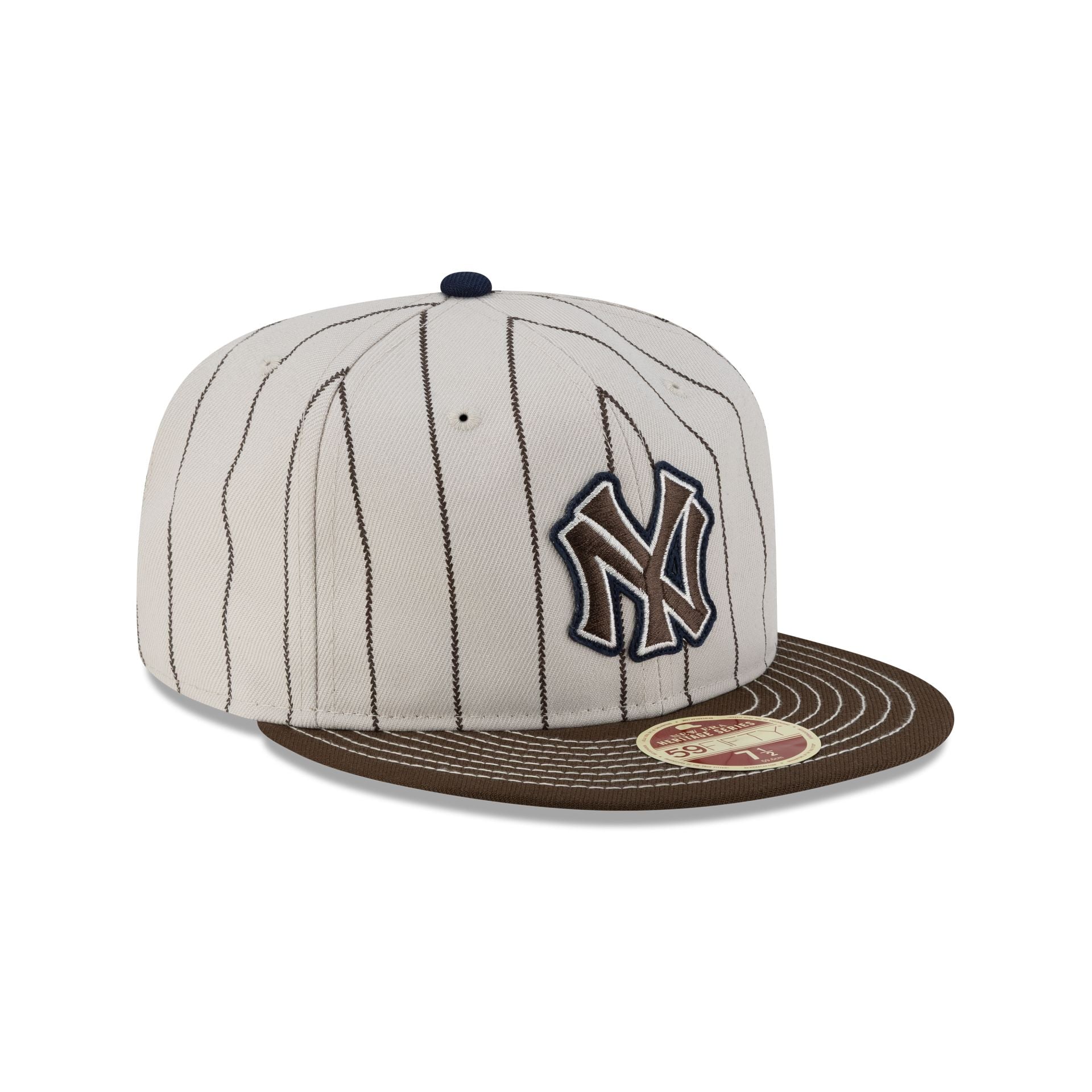 New York Yankees Heritage Classic Walnut 59FIFTY Fitted Hat – New