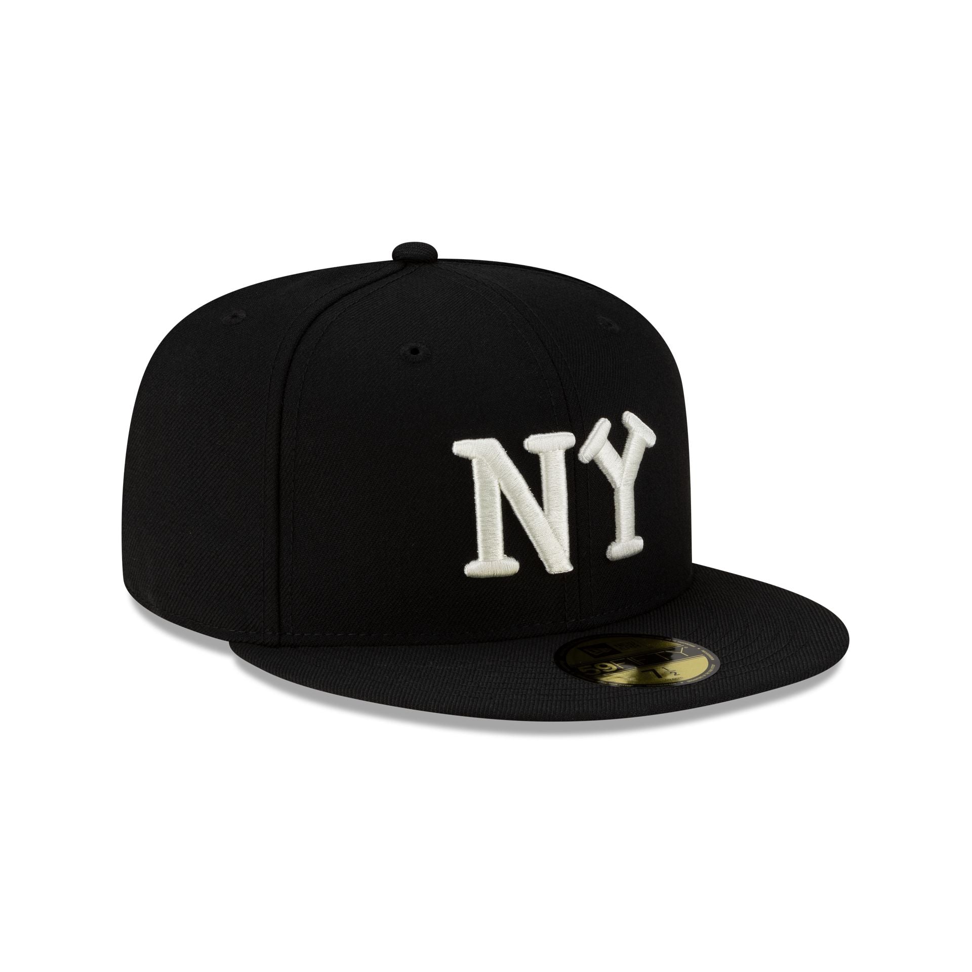 New York Black Yankees Black 59FIFTY Fitted Hat