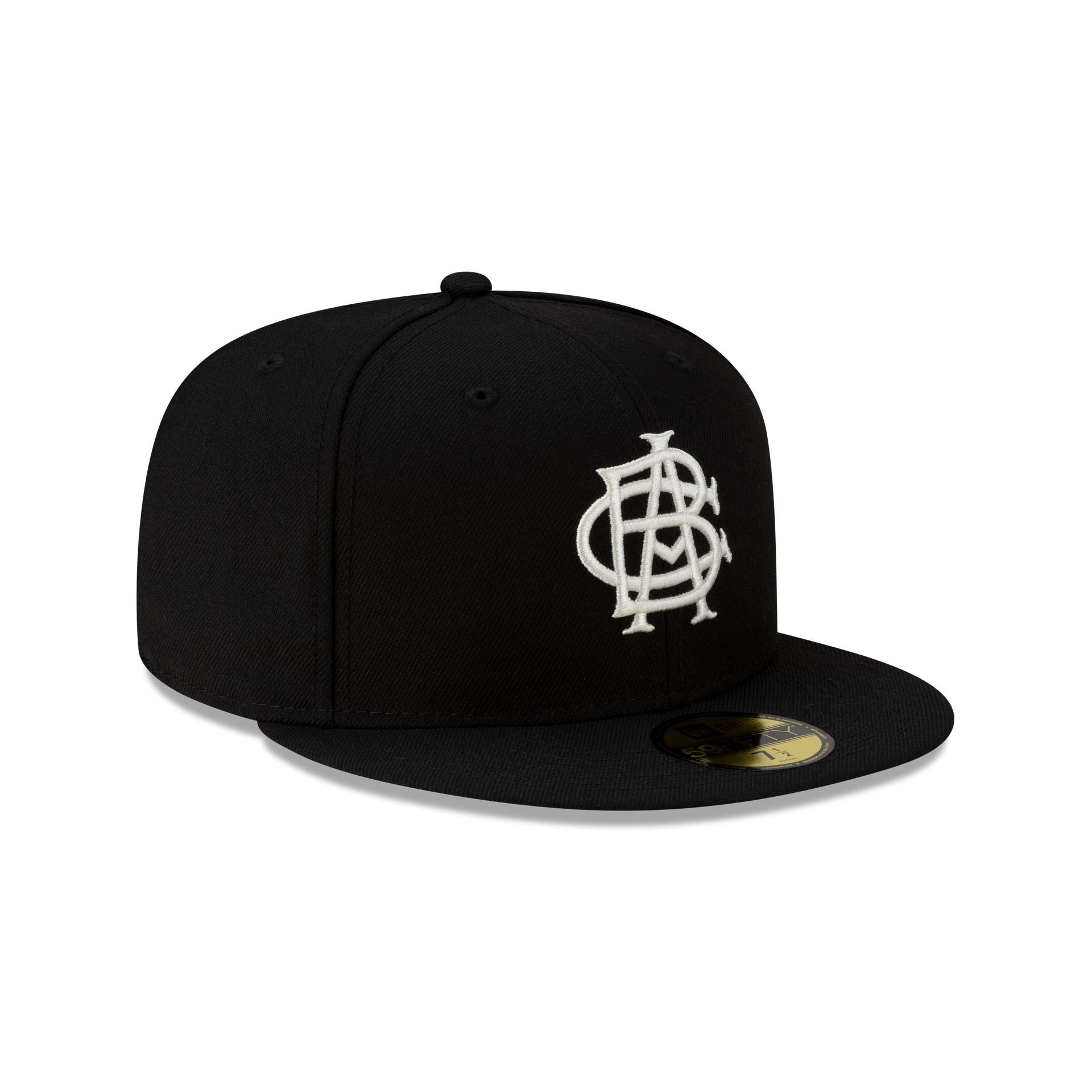 Indianapolis ABCs Black 59FIFTY Fitted Hat