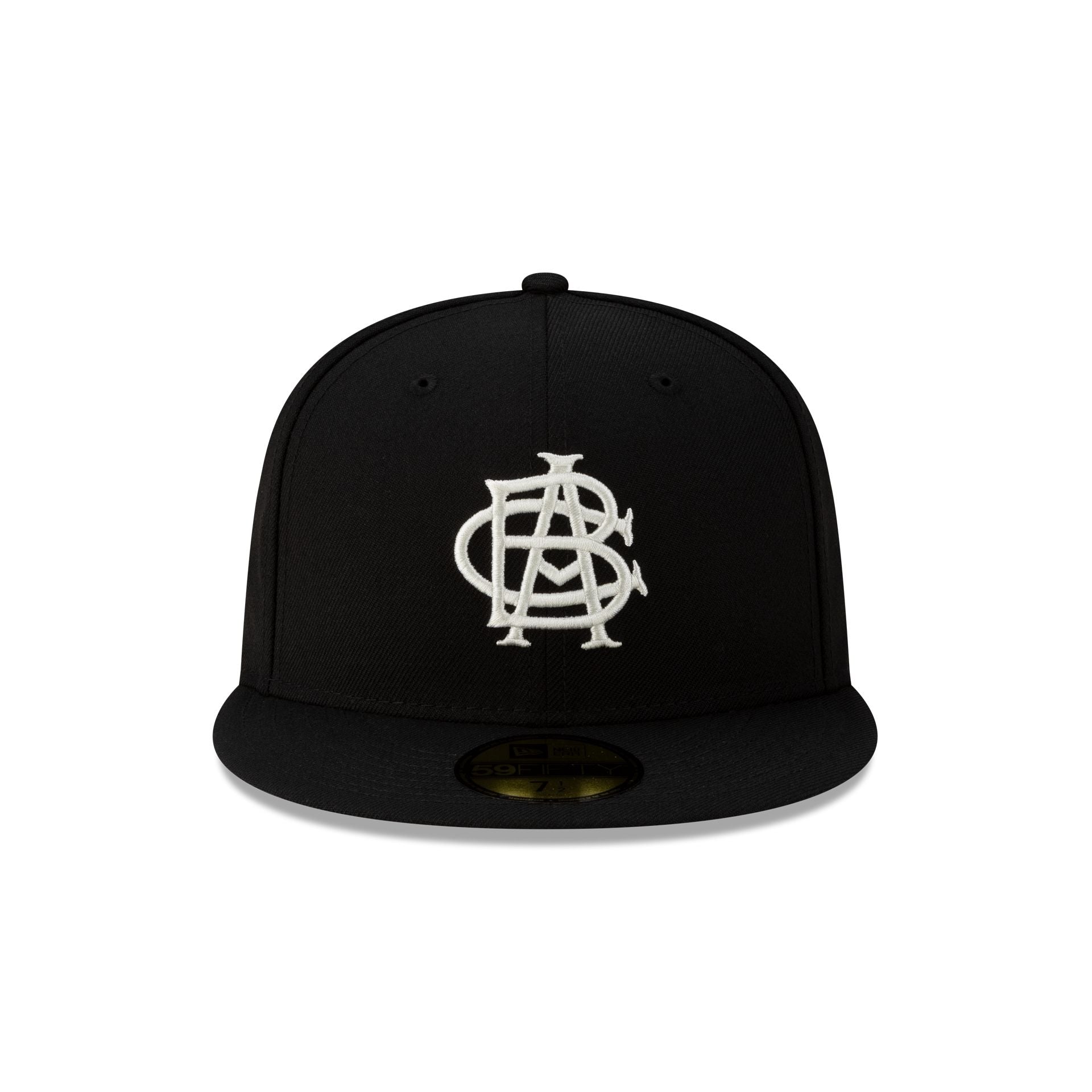 Indianapolis ABCs Black 59FIFTY Fitted Hat