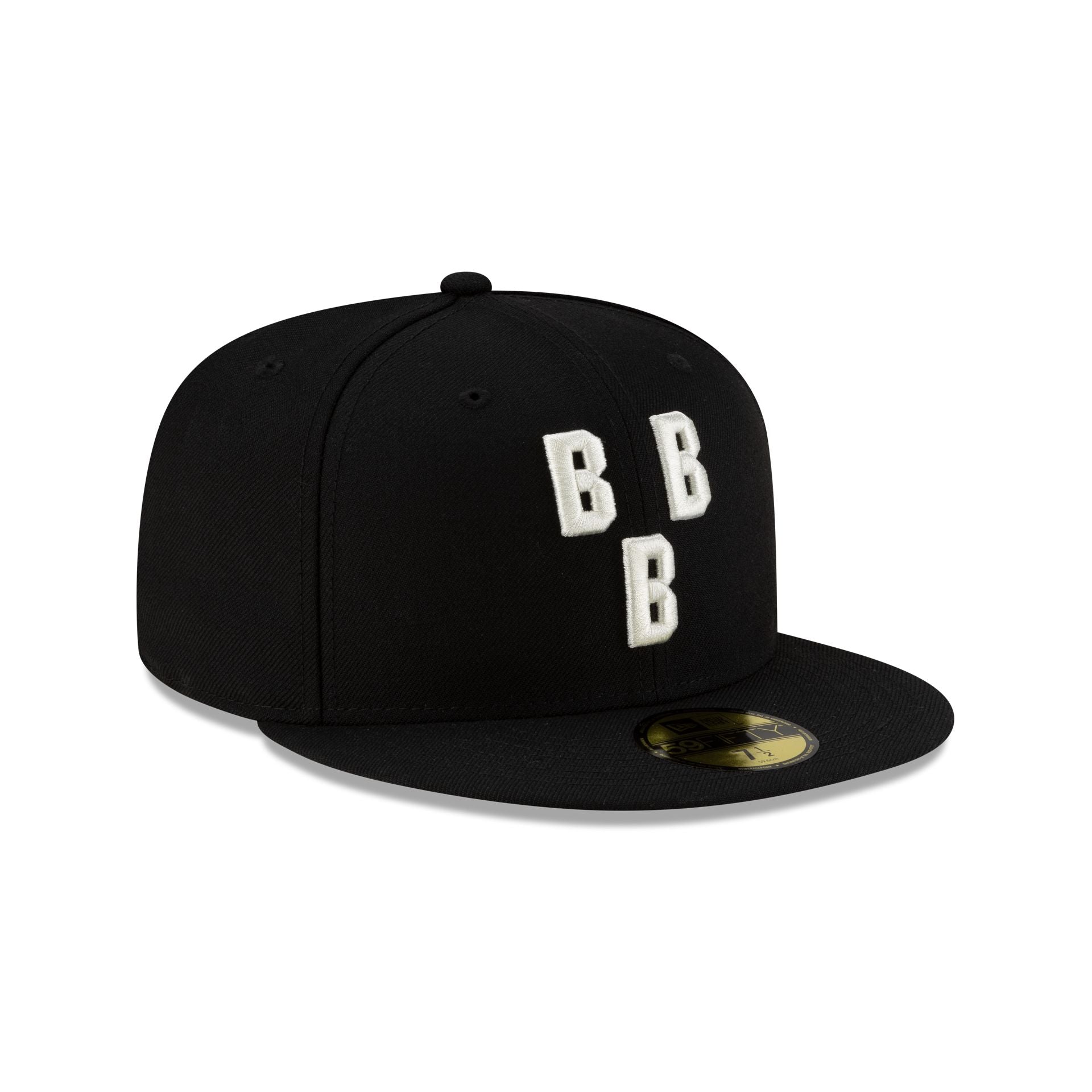 Birmingham Black Barons Black 59FIFTY Fitted Hat