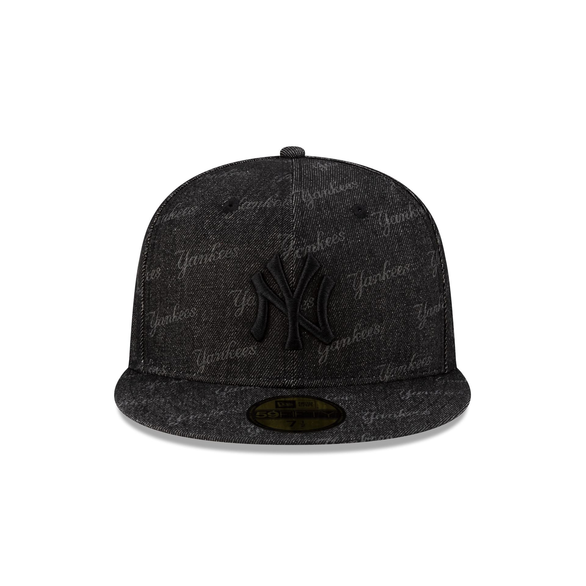 New York Yankees Laser Burn Out Black 59FIFTY Fitted Hat – New Era Cap