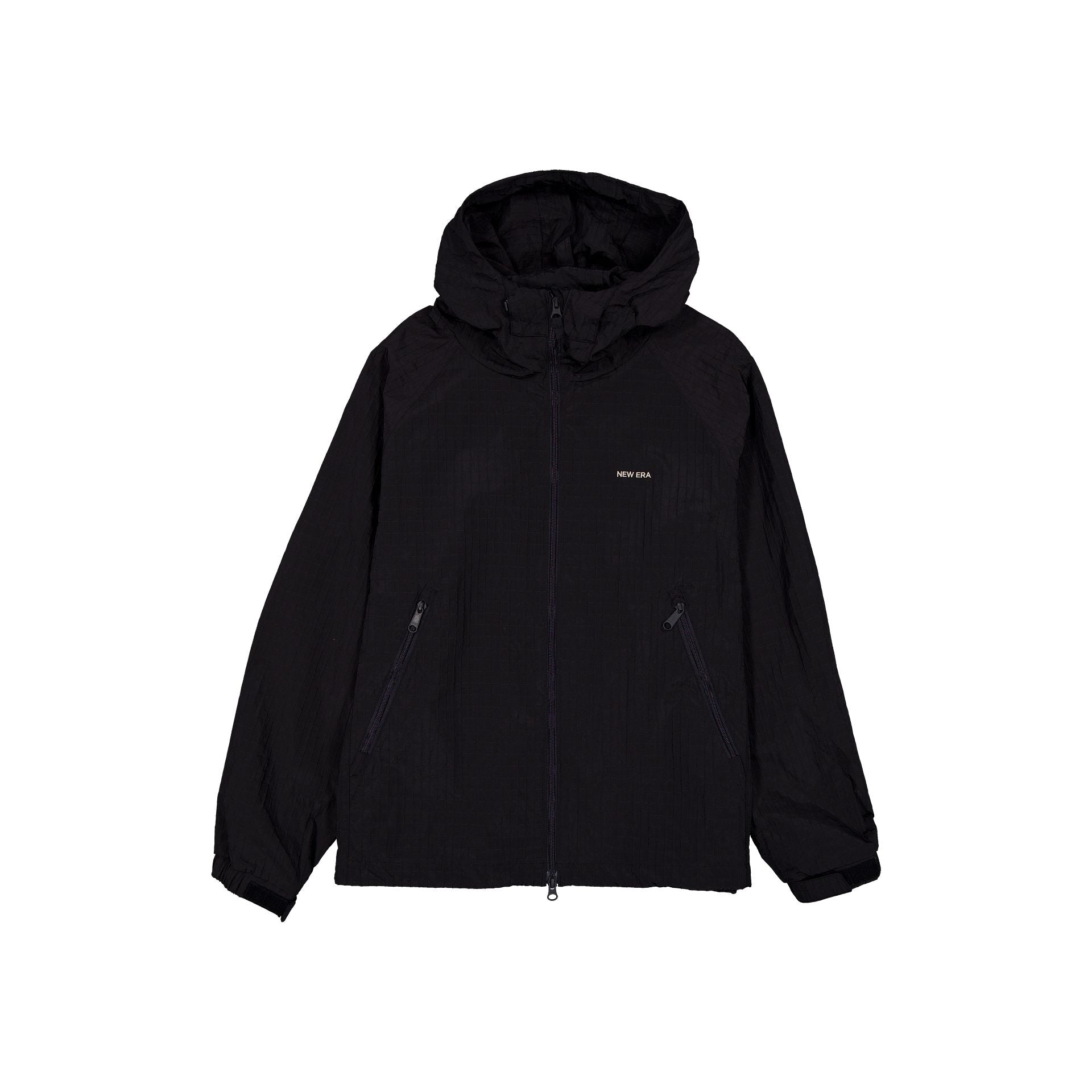 New Era Cap Outdoor Black Windbreaker Jacket