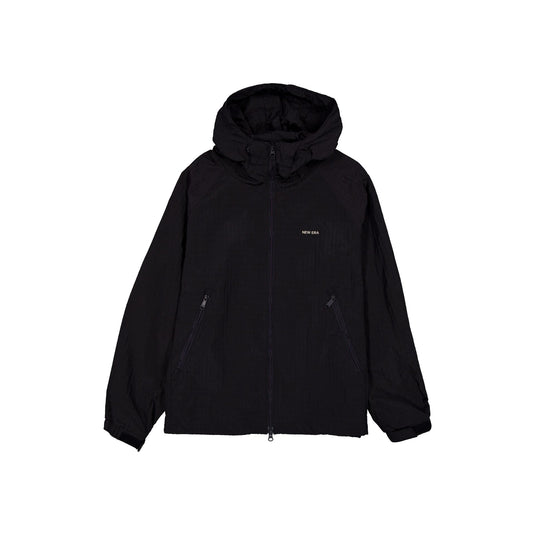 New Era Cap Outdoor Black Windbreaker Jacket - New Era Cap