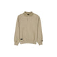 New Era Cap Black Label Man-to-Man Oatmeal Collared Crewneck