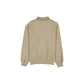 New Era Cap Black Label Man-to-Man Oatmeal Collared Crewneck