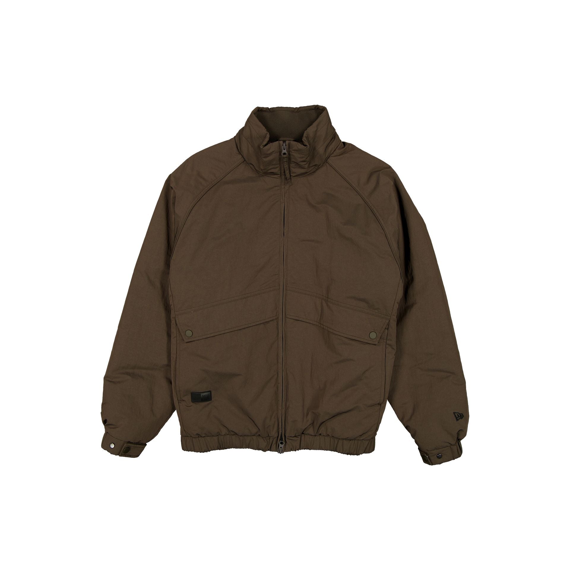 New Era Cap Black Label Cocoa Bomber Jacket