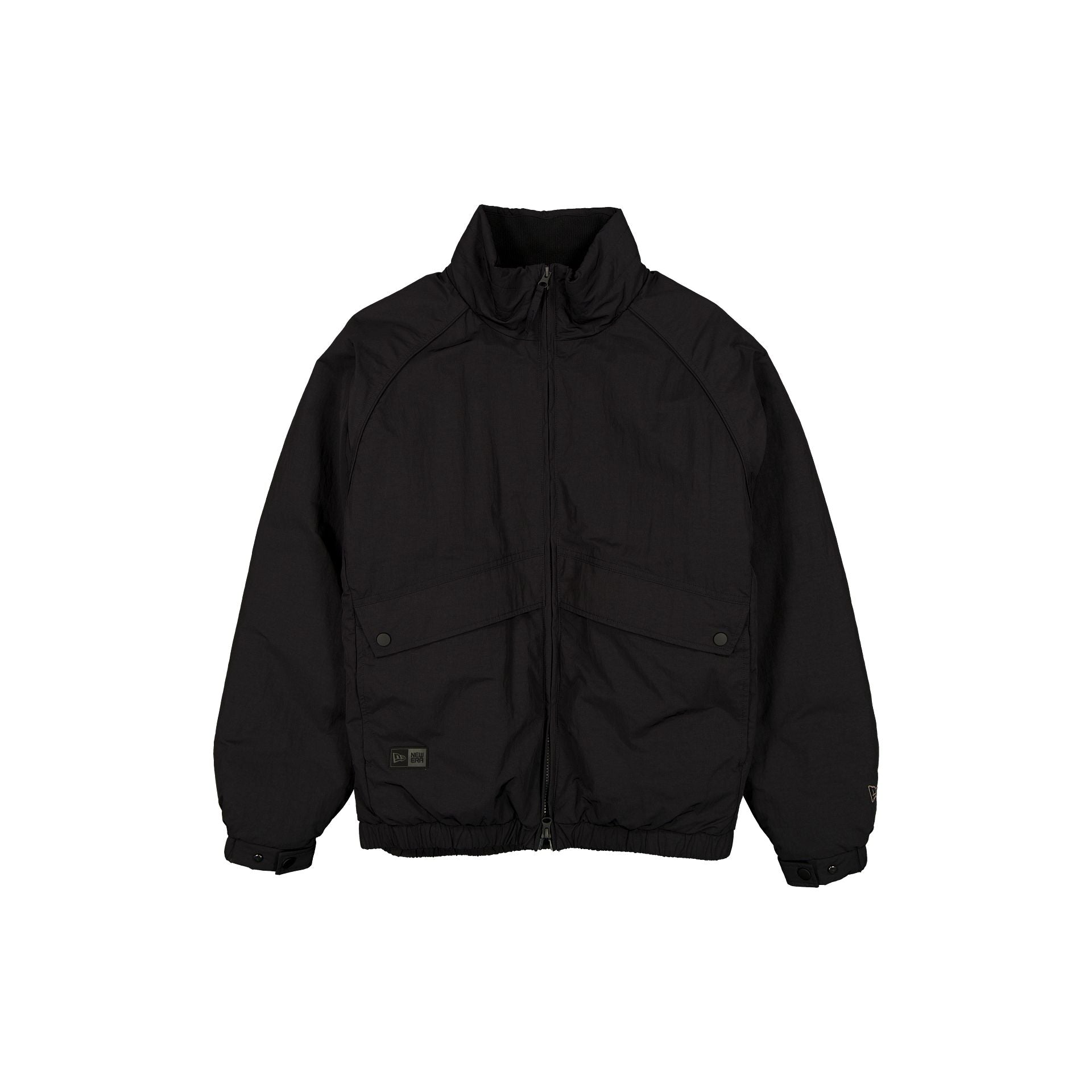 New Era Cap Black Label Black Bomber Jacket
