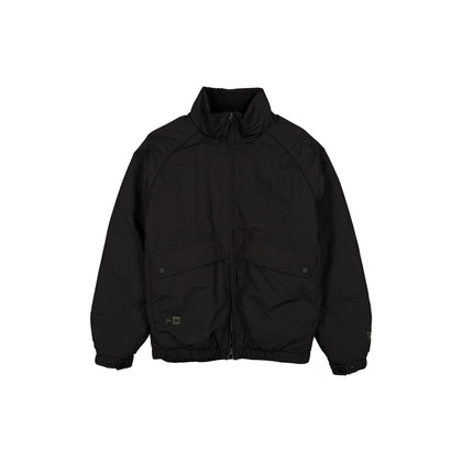 New Era Cap Black Label Black Bomber Jacket