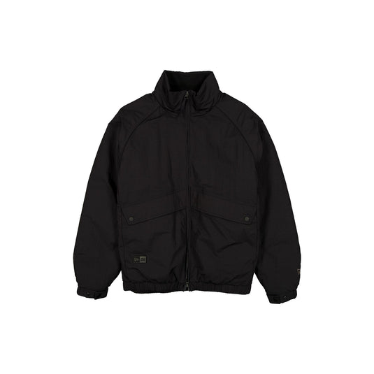 New Era Cap Black Label Black Bomber Jacket - New Era Cap