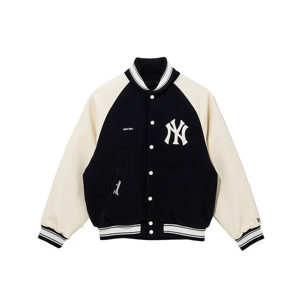 New York Yankees Raglan Navy Varsity Jacket – New Era Cap