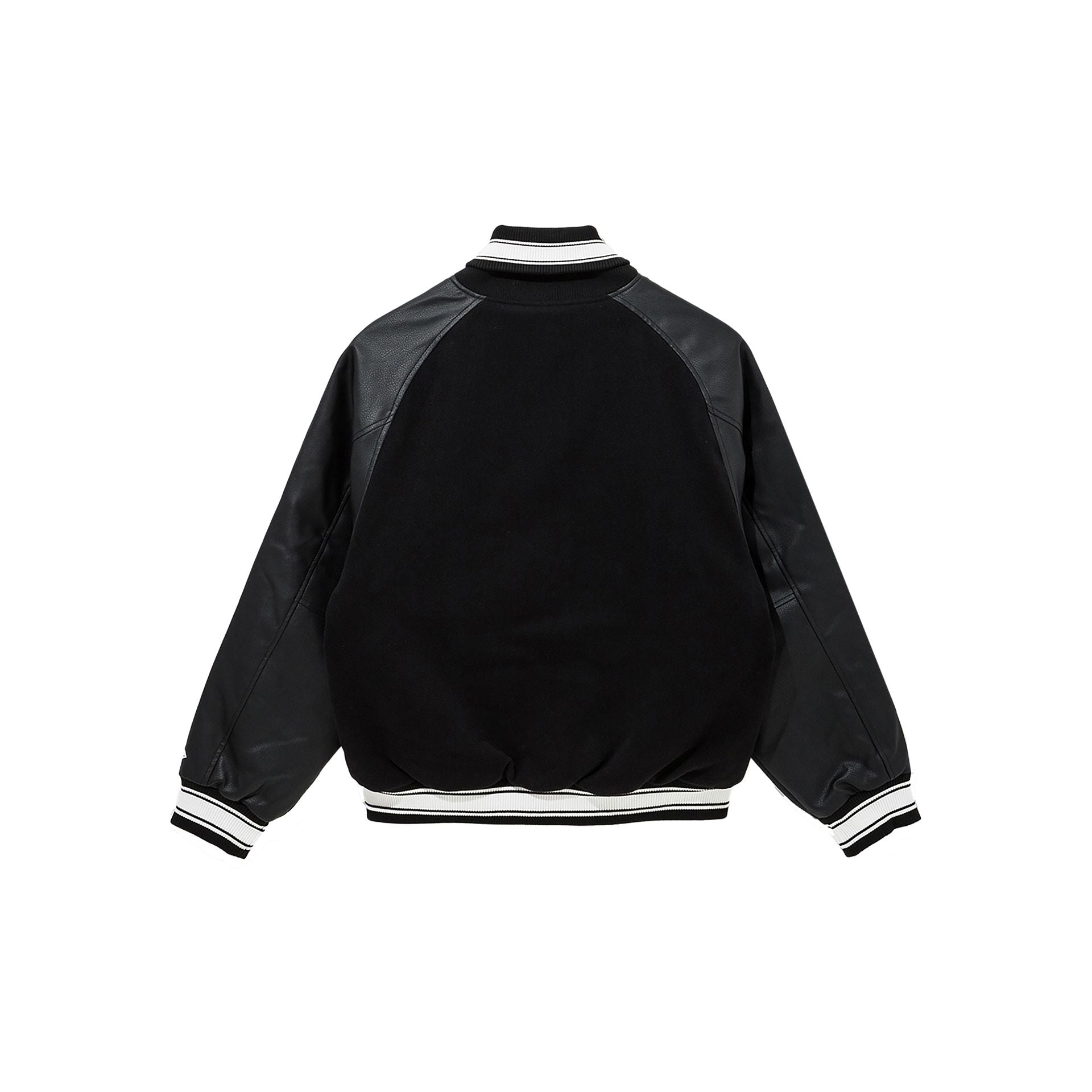 Los Angeles Dodgers Raglan Black Varsity Jacket