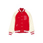 Boston Red Sox Raglan Red Varsity Jacket