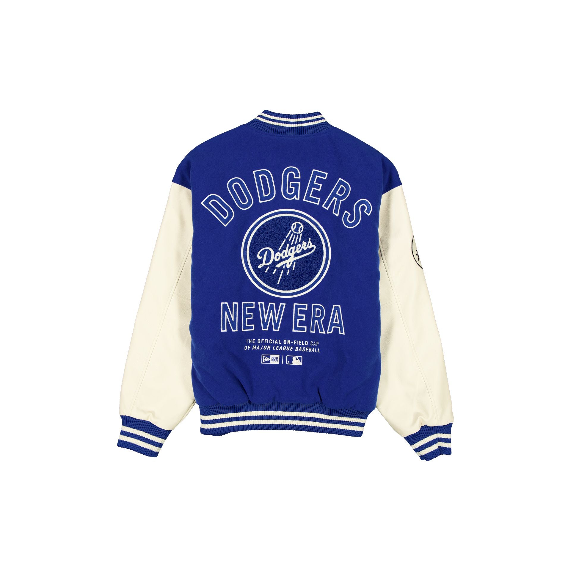 NEWERA Los Angeles Dodgers バーシティジャケット Los Angeles Dodgers Patched Blue Varsity Jacket – New Era Cap