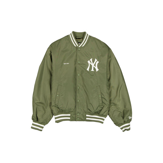 New York Yankees Nylon Sage Green Stadium Jacket - New Era Cap