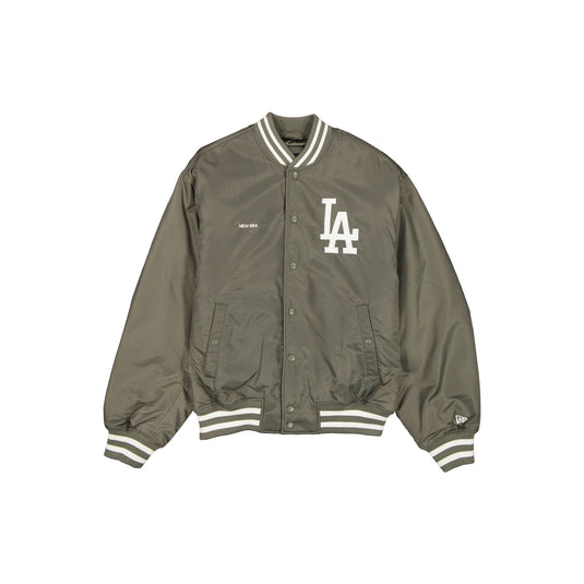 Los Angeles Dodgers Nylon Gray Stadium Jacket - New Era Cap
